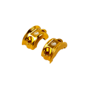 Red Left&  Right Handlebar Clamp Lever Bracket for Harley Davidson 08-23 Tourings-1