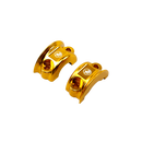 Red Left&  Right Handlebar Clamp Lever Bracket for Harley Davidson 08-23 Tourings-2