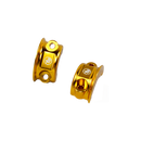 Red Left&  Right Handlebar Clamp Lever Bracket for Harley Davidson 08-23 Tourings-3