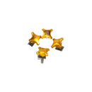 Gold Saddlebag Mounting Bolts for Harley Davidson Touring-1