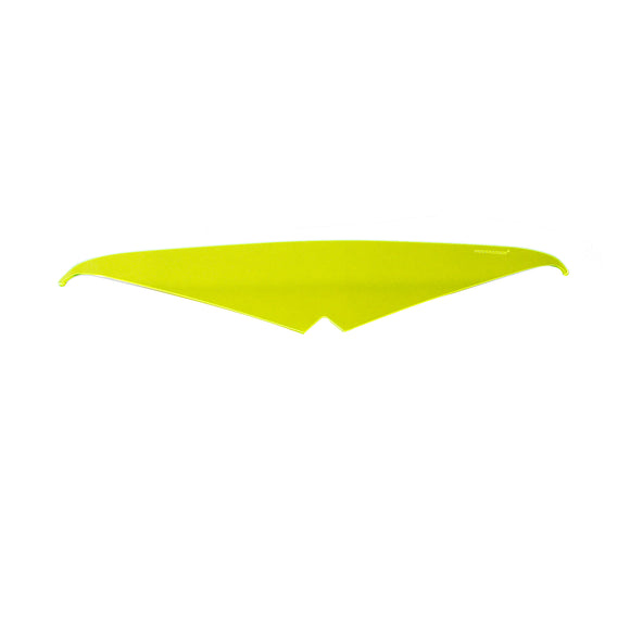 Green PMMA Headlight Eyebrow for Harley Davidson 2015-2023 Road Glide