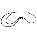 Smoky Black Brake Lines Kit for Harley Davidson 12-17 Dyna Models with ABS-2