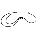 Smoky Black Brake Lines Kit for Harley Davidson 12-17 Dyna Models with ABS-1