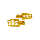 Gold Passenger Footpegs for Harley Davidson 2018-2023 Softail FX Models-3