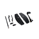 Black Floorboard Foot Controls Kit for 18-UP FX Softail-5