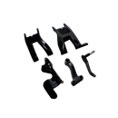 Black Floorboard Foot Controls Kit for 18-UP FX Softail-6