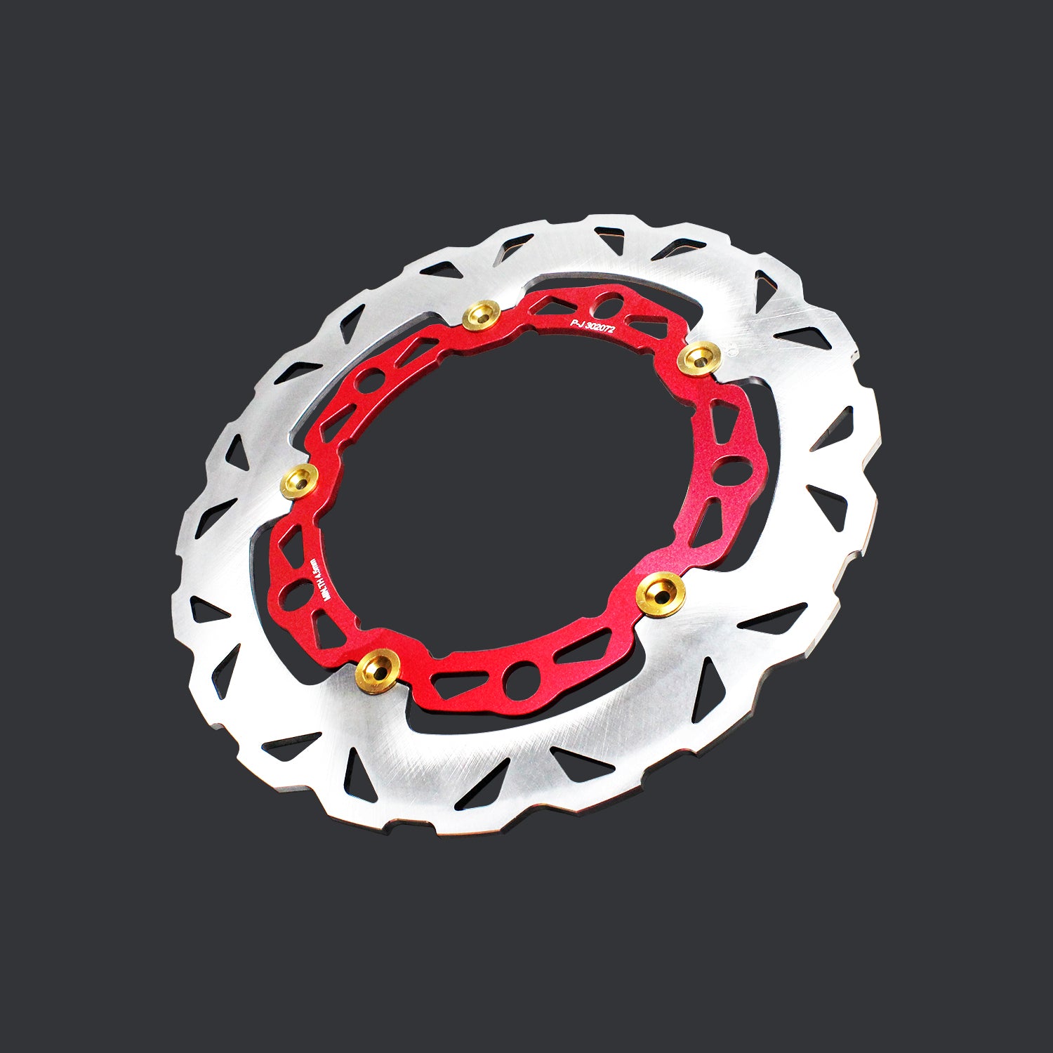 12.6" Red Front Brake Rotor For Sportster 1250 S