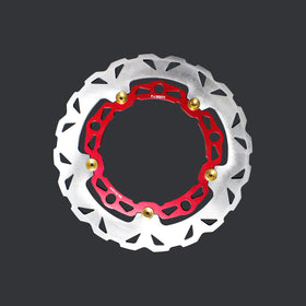12.6" Red Front Brake Rotor For Sportster 1250 S