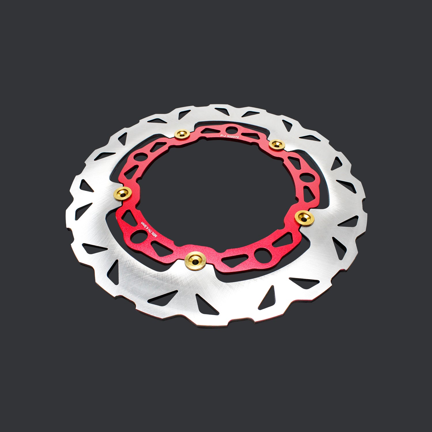 12.6" Red Front Brake Rotor For Sportster 1250 S