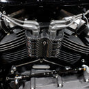 Carbon Fiber Iginition Coil Trim Cover Fits Harely Davidson 2018-23 M8 Engines-2