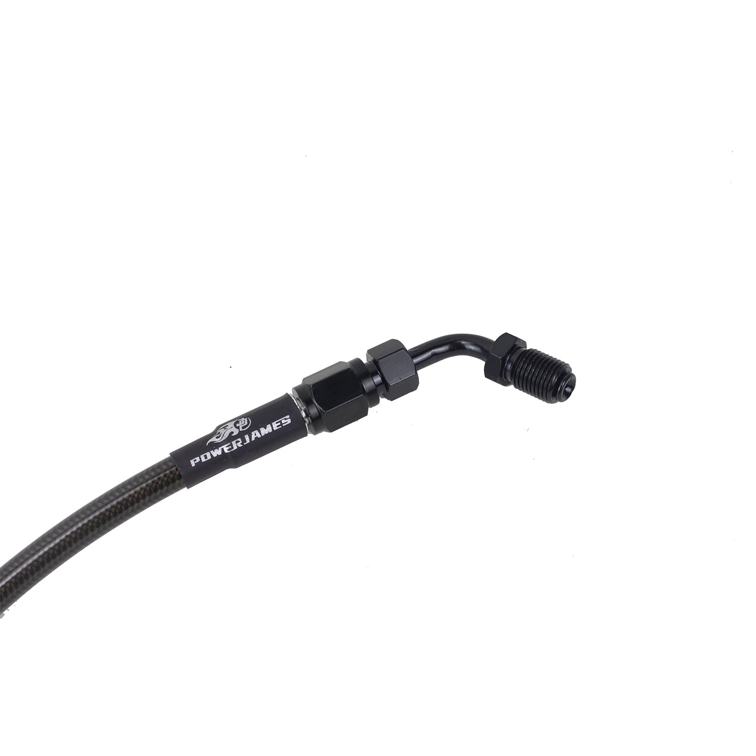 33.5" Smokey Black Upper Brake Line for Harley Softail 18-Later Models