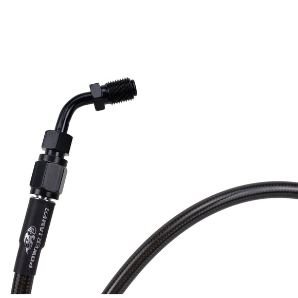 27.5" Smokey Black Upper Brake Line for Harley  Softail 18-Later Models