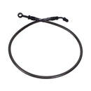 27.5" Smokey Black Upper Brake Line for Harley  Softail 18-Later Models-4