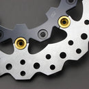 11.8" Black& Gold Front Brake Rotor for Agitator Wheel-8