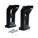 5.0" Black Handlebar Risers For 2018-25 Fat Bob-6