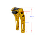 8.5" Tall Inside Pullback Handlebar Risers Kit for Harley Davidson -9