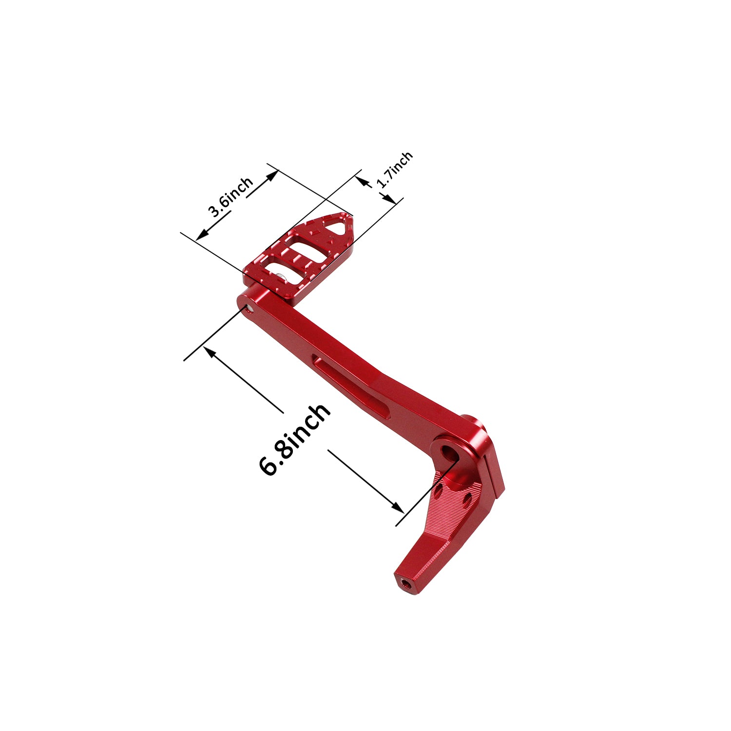 Red Foot Pedal Brake Lever  for Harley Davidson 2018-2023 Softail