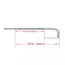 Chrome Idle and Throttle Cable-1.1m-6