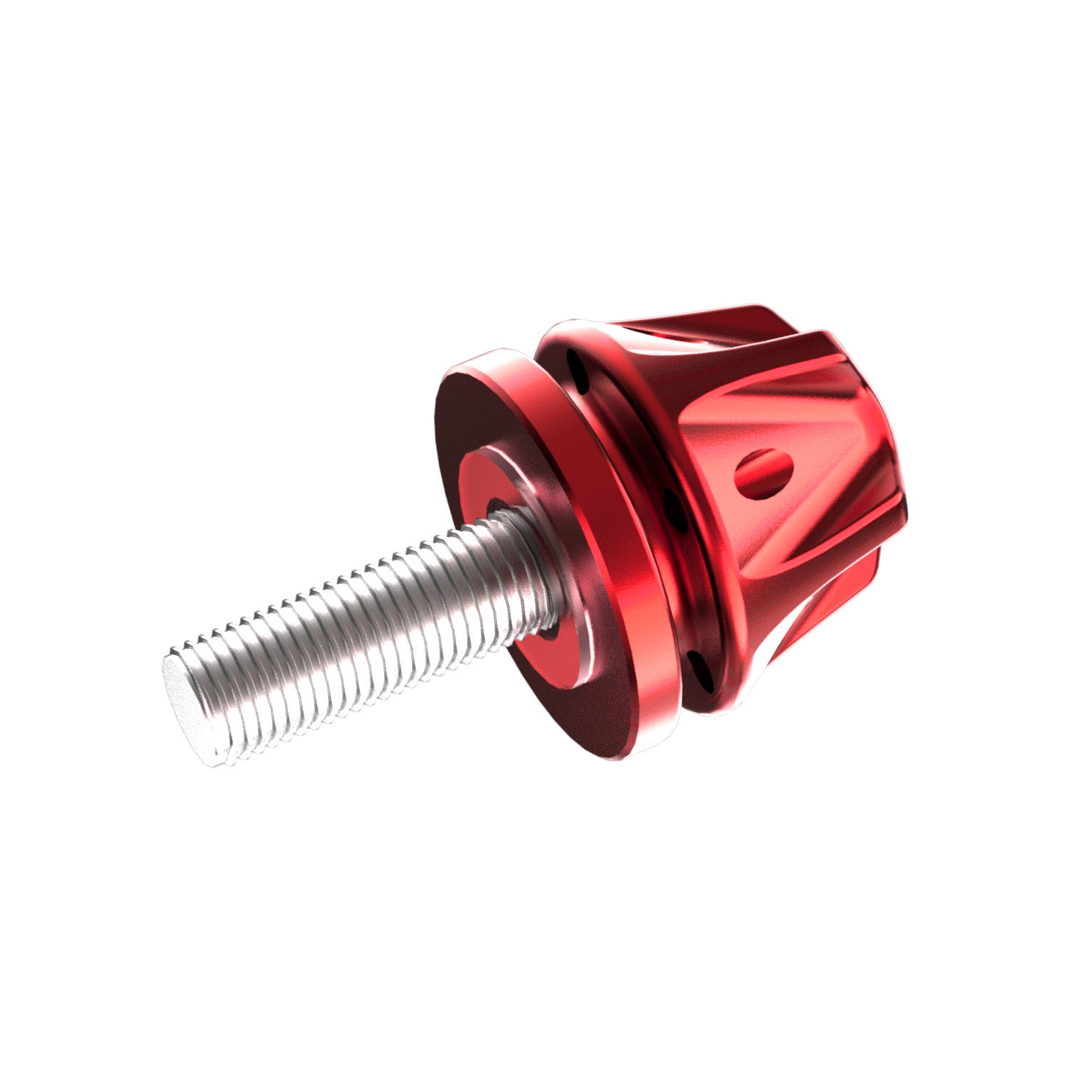 Red Seat Screw for Harley Davidson Rear Fender - 0