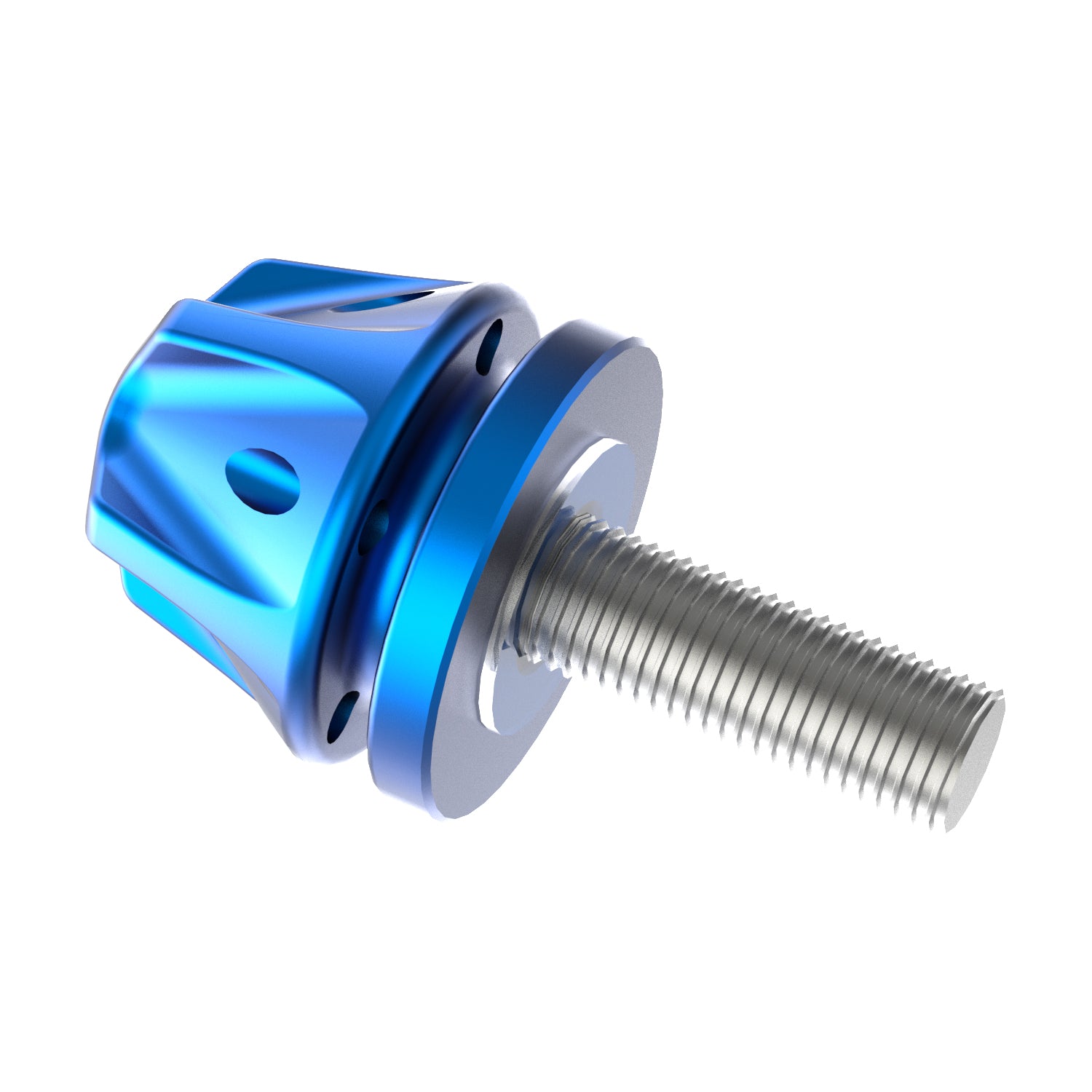 Blue Seat Screw for Harley Davidson Rear Fender