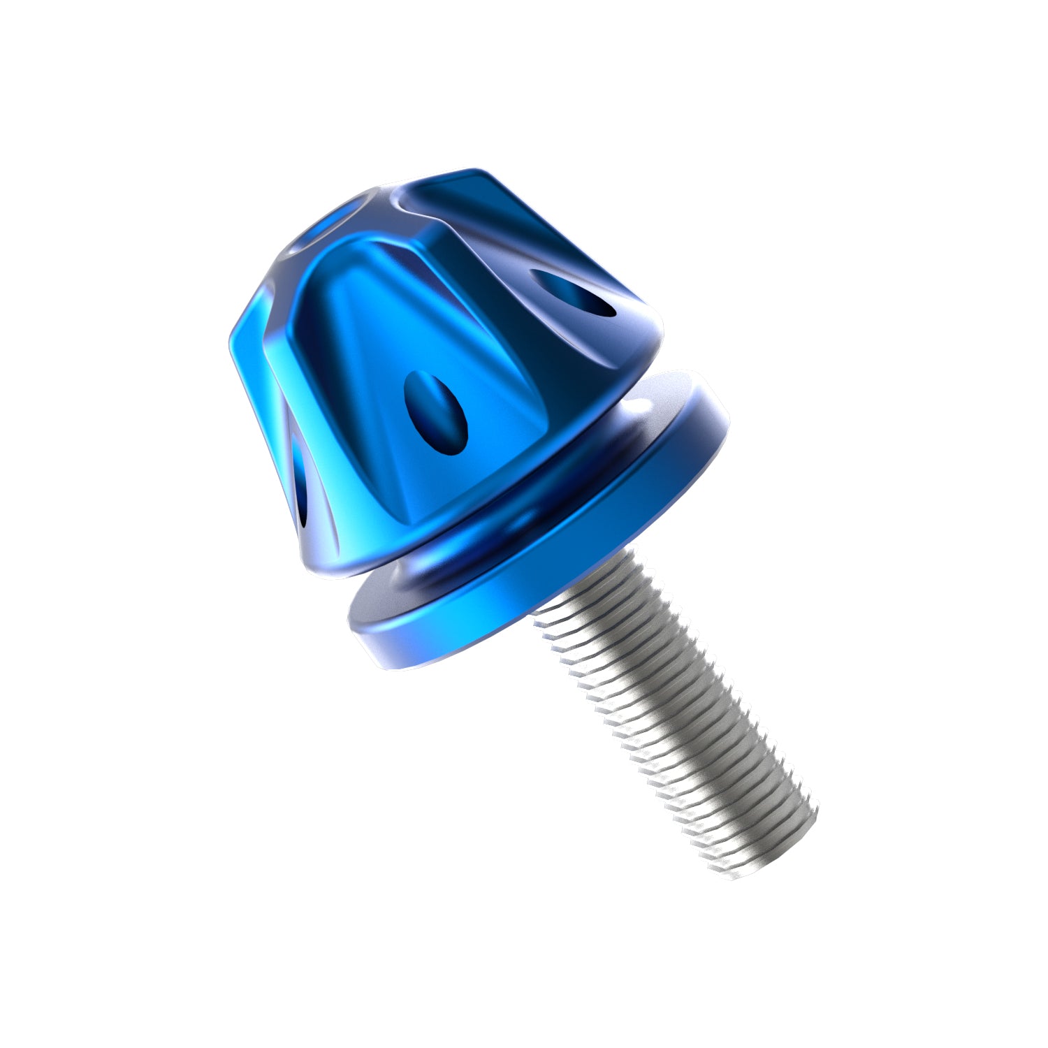 Blue Seat Screw for Harley Davidson Rear Fender