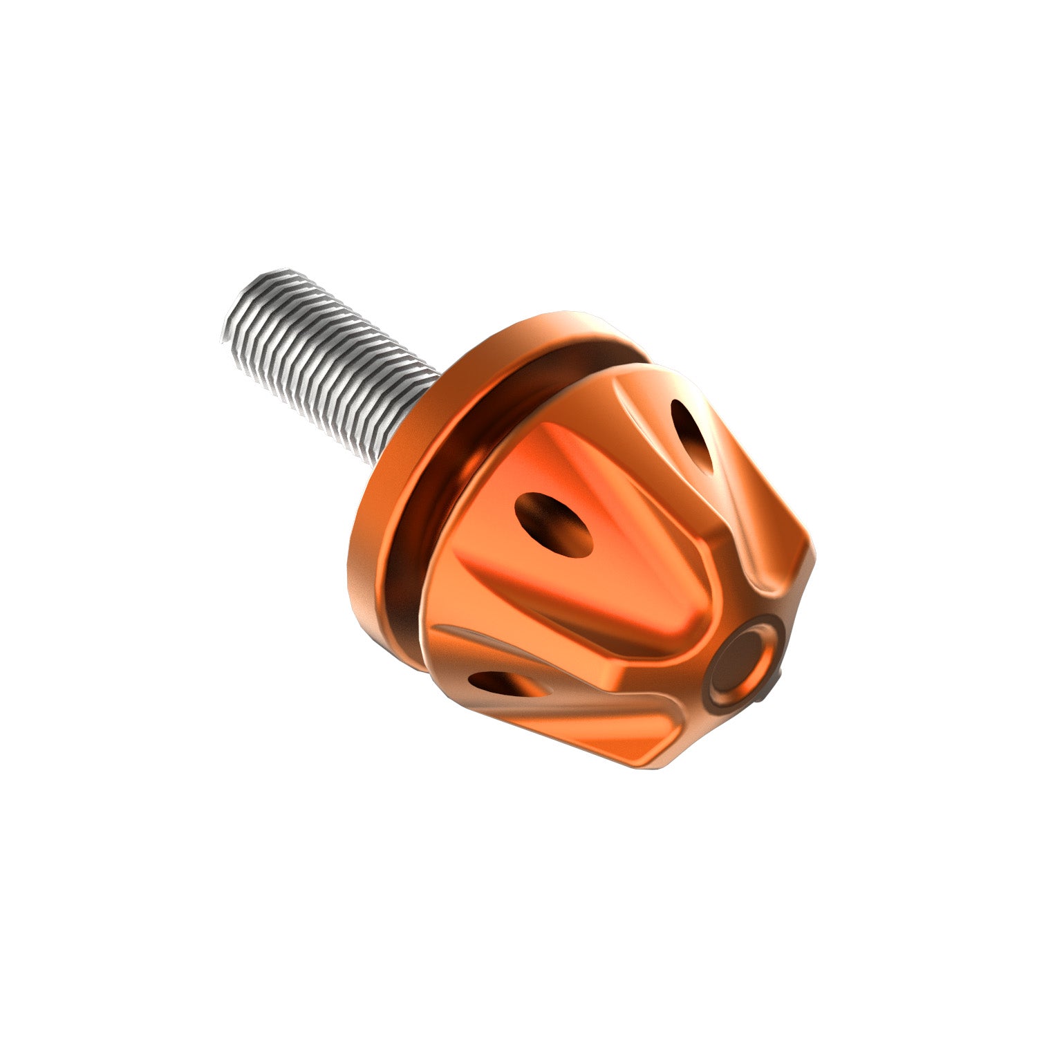 Orange Seat Screw for Harley Davidson Rear Fender