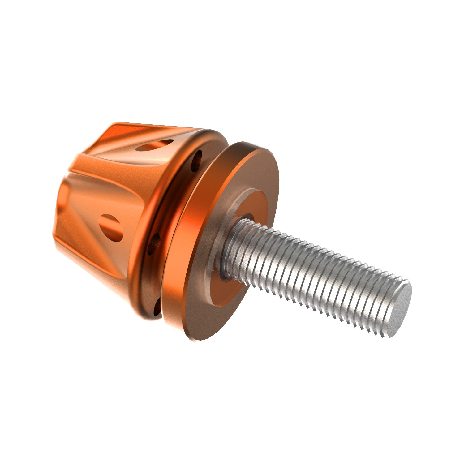 Orange Seat Screw for Harley Davidson Rear Fender