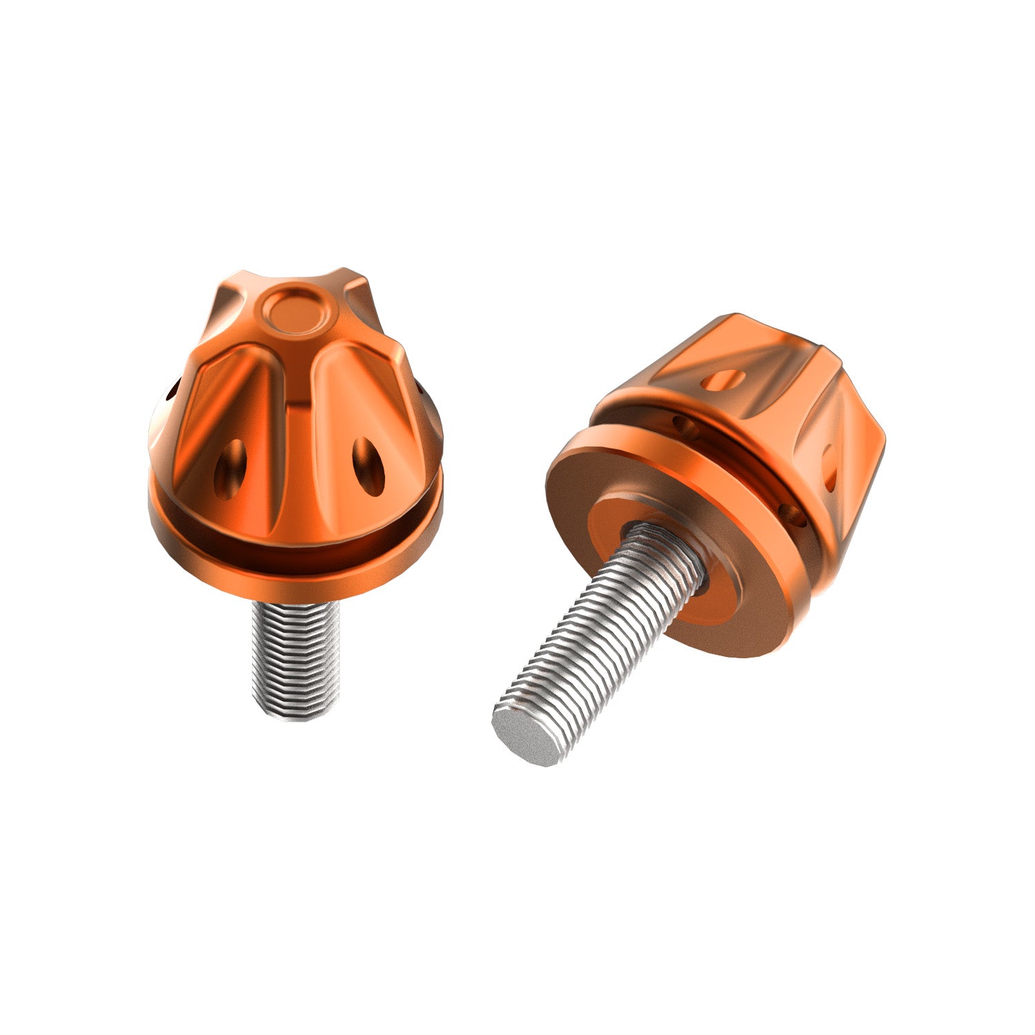 Orange Seat Screw for Harley Davidson Rear Fender