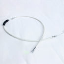 White-Silver Pearl 78.7" Clutch Cables-200cm For Harely Springer Softail.-1