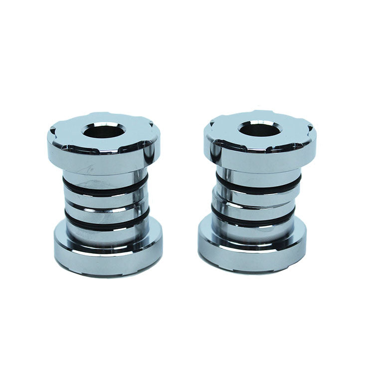 Handlebar Damper Bushing Kit- Chrome