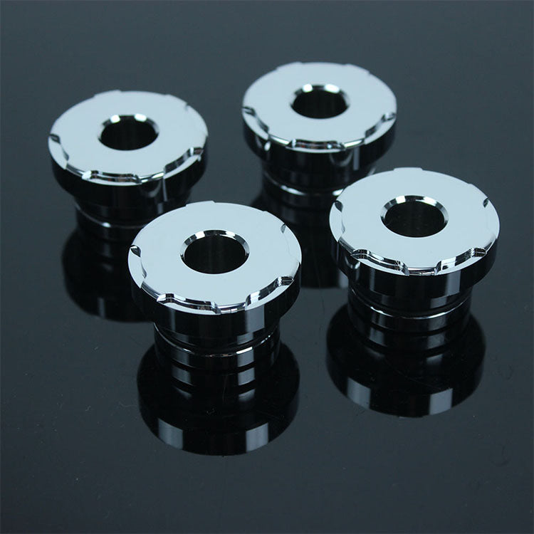 Handlebar Damper Bushing Kit- Chrome