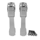 Pisrton Rod 1.0" Inch Risers Kit - 5.9" Height-Chrome-6