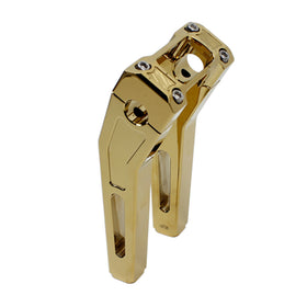 8.0" Gold Pullback Risers Kit for Harley FXBB Softail Standard 2018 19 20 21 - 0