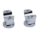 1 4/5" Height Straight Risers for Breakout Chrome-3