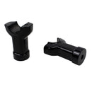 3 1/2" Height Straight Risers for Breakout  Black-3