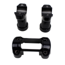 3 1/2" Height Straight Risers for Breakout  Black-5