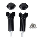 5.0 " Tall Handlebar Risers Kit for Harley Davidson Springer Models with 1.0" Clamping Cover-3