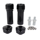 5.0 " Tall Handlebar Risers Kit for Harley Davidson Springer Models with 1.0" Clamping Cover-5
