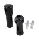 5.0 " Tall Black Handlebar Risers Kit for Harley Davidson Softail Springer Models -5