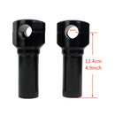 8.0 " Tall Black Handlebar Risers Kit for Harley Davidson Softail Springer Models-3