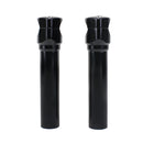 8.0 " Tall Black Handlebar Risers Kit for Harley Davidson Softail Springer Models-2