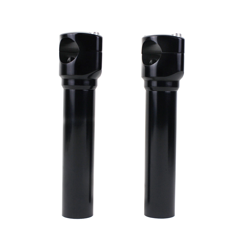 8.0 " Tall Black Handlebar Risers Kit For Harley Davidson Softail Spri | POWERJAMES MOTOR