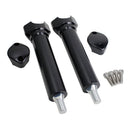8.0 " Tall Black Handlebar Risers Kit for Harley Davidson Softail Springer Models-1