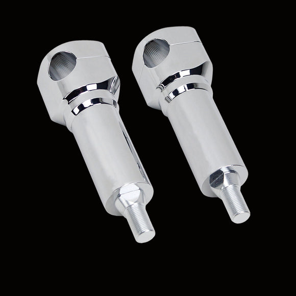 5.0 " Tall Handlebar Risers Kit for Harley Davidson Springer Models with 1.0" Clamping Cover