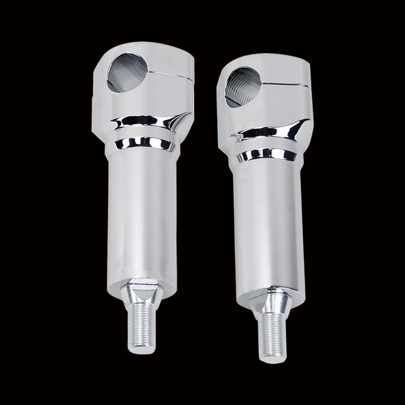 5.0 " Tall Handlebar Risers Kit for Harley Davidson Springer Models with 1.0" Clamping Cover