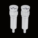 5.0 " Tall Handlebar Risers Kit for Harley Davidson Springer Models with 1.25 Inch Clamping Area-4