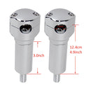 5.0 " Tall Handlebar Risers Kit for Harley Davidson Springer Models with 1.0" Clamping Cover-3