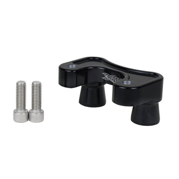 2 3/8" Tall Handlebar Risers Adapter for Harley Davidson Tourings Dyna Softail - 0