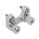 2 3/8" Tall Handlebar Risers Adapter for Harley Davidson Touring Dyna Softail-2