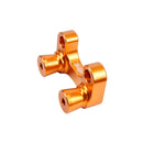 2 3/8" Tall Handlebar Risers Adapter for Harley Davidson Tourings Dyna Softail-4